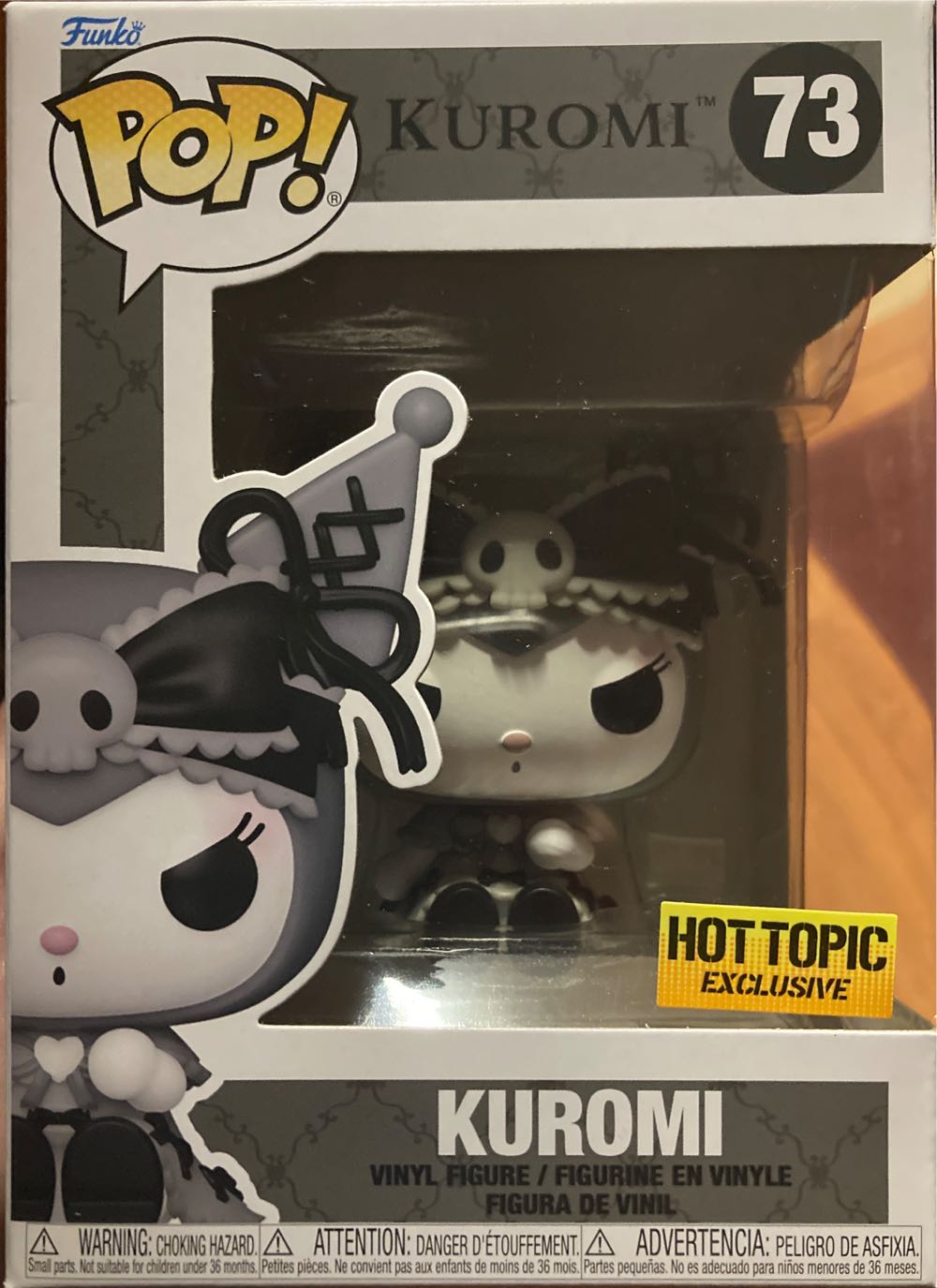 Kuromi - Sanrio vinyl figure collectible [Barcode 889698747165] - Main Image 2