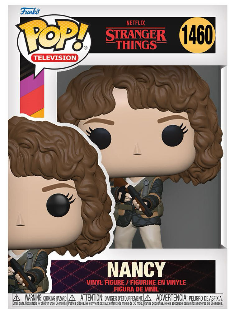 Nancy - Stranger Things vinyl figure collectible [Barcode 889698721394] - Main Image 2