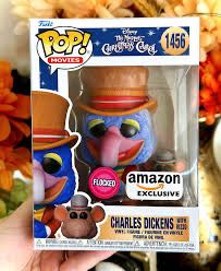 Gonzo as Charles Dickens With Rizzo Flocked Pop! - The Muppets vinyl figure collectible [Barcode 889698744102] - Main Image 2