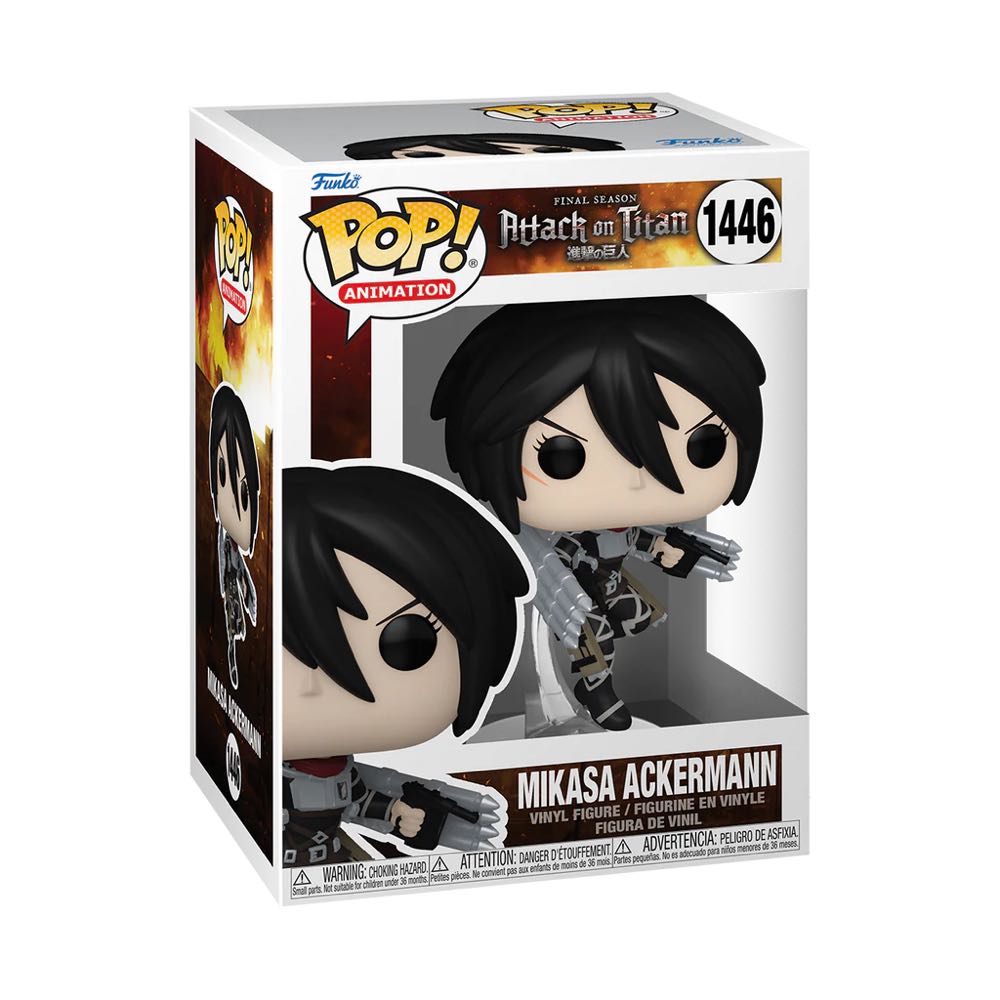 Mikasa Ackermann - Attack on Titan vinyl figure collectible [Barcode 889698679299] - Main Image 2