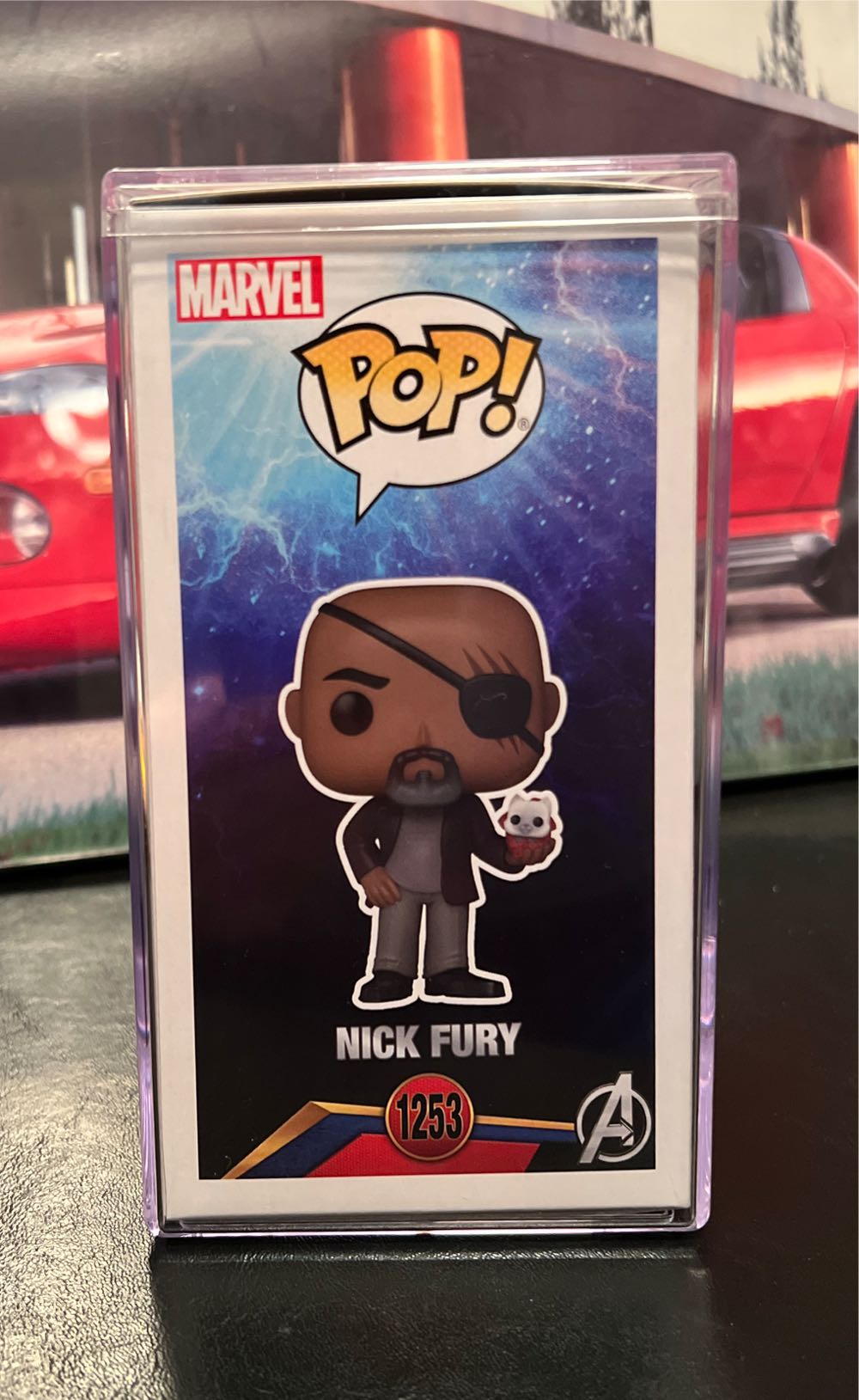Nick Fury - Captain Marvel vinyl figure collectible [Barcode 889698676403] - Main Image 4