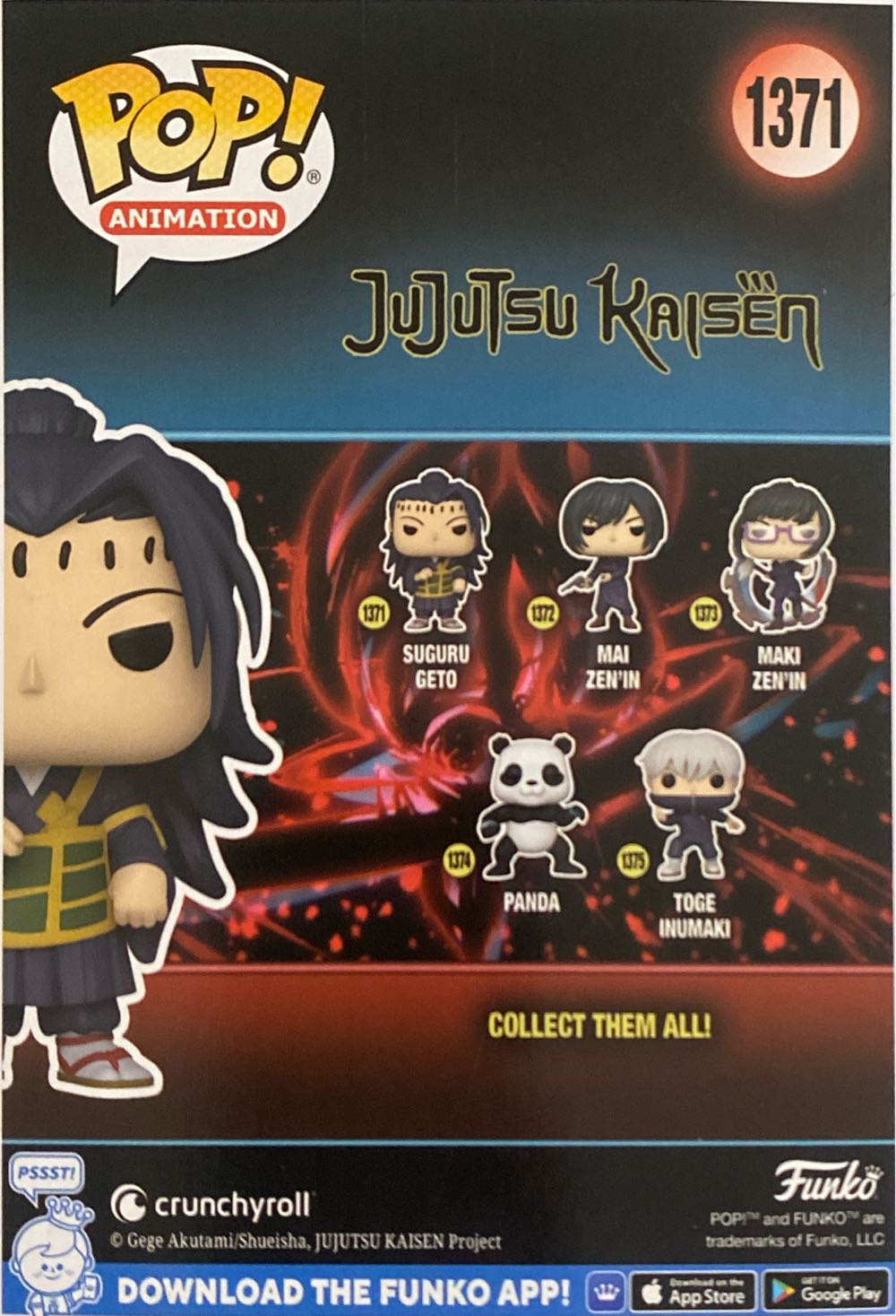 Suguru Geto - Funko vinyl figure collectible [Barcode 889698720434] - Main Image 3