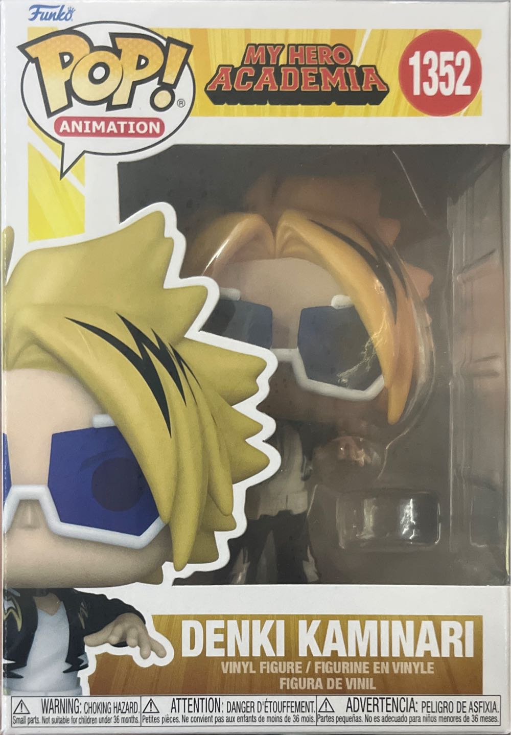 Denki Kaminari - My Hero Academia vinyl figure collectible [Barcode 889698673280] - Main Image 2