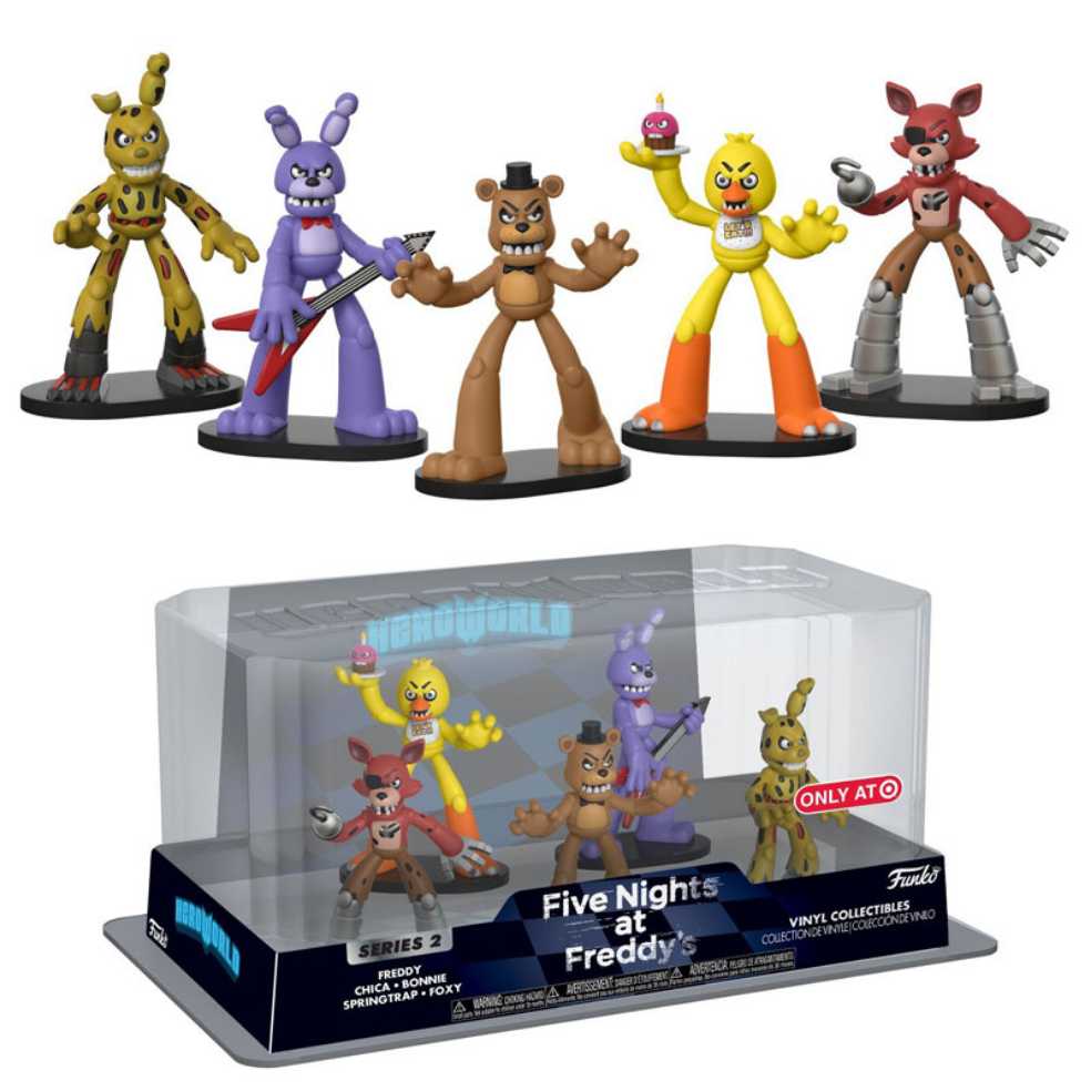 Hero World: Five Nights At Freddys  - Five Nights at Freddy’s vinyl figure collectible [Barcode 889698241472] - Main Image 2
