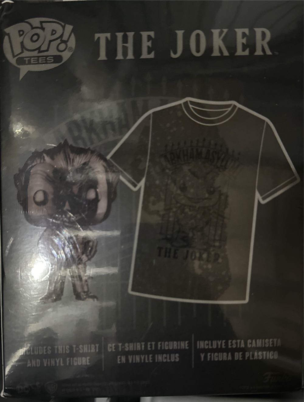 Joker Chrome With Tee  vinyl figure collectible [Barcode 889698424288] - Main Image 3