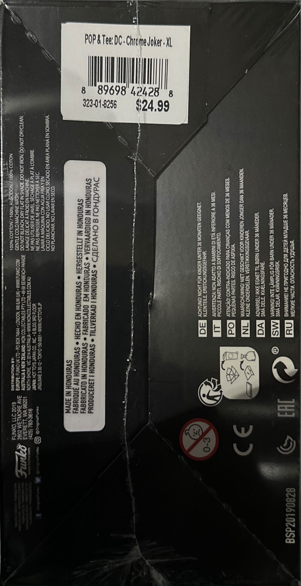 Joker Chrome With Tee  vinyl figure collectible [Barcode 889698424288] - Main Image 4