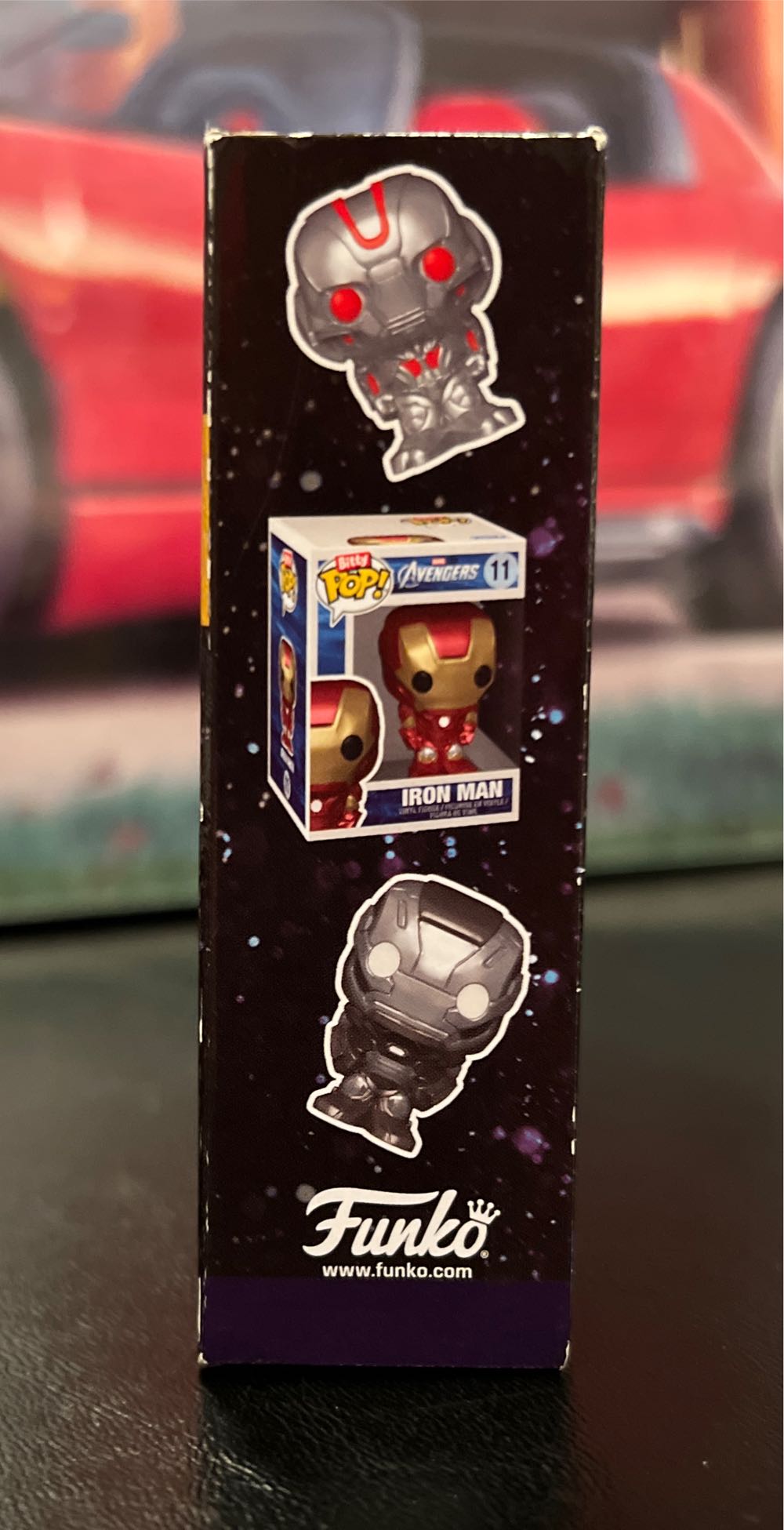 Funko Bitty Pop! Marvel Mini Collectible Toys Loki Black Panther Iron Man & Mystery Chase Figure Styles May Vary 4-pack - Marvel Universe vinyl figure collectible [Barcode 889698715065] - Main Image 3