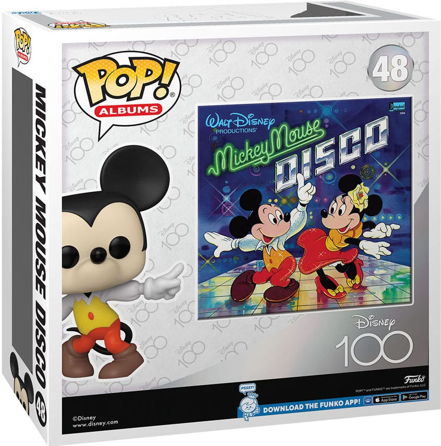 Albums #48 Disney 100 - Mickey Mouse Disco - Disney vinyl figure collectible [Barcode 889698679817] - Main Image 2