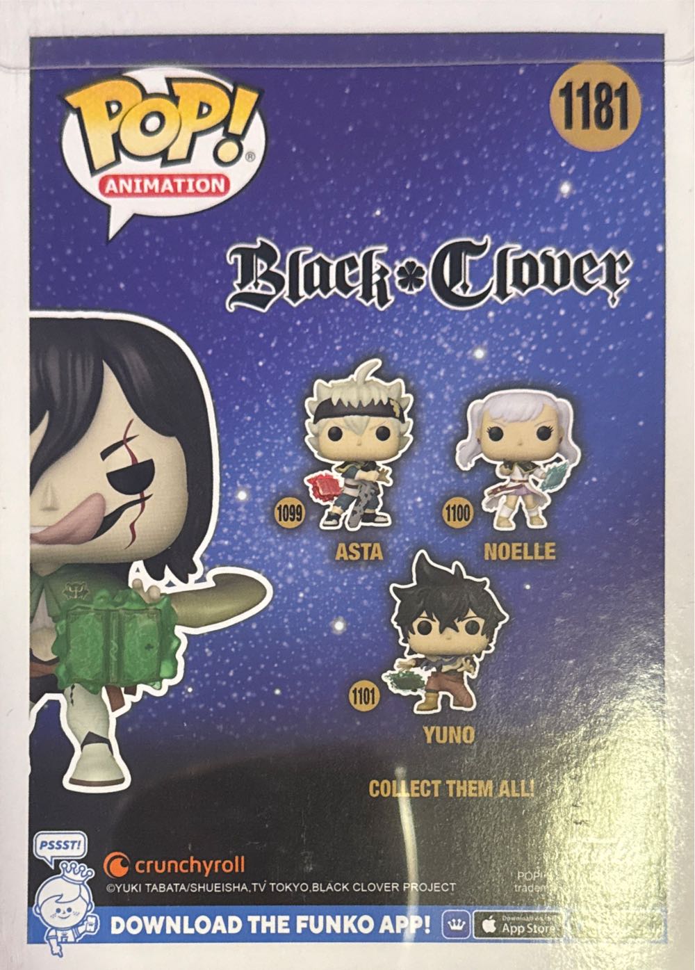 Funko Pop! Animation Black Clover Jack # Winter Con  vinyl figure collectible [Barcode 18049960] - Main Image 3