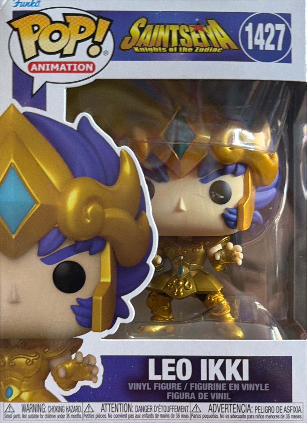 Saint Seiya 1427 - Leo Ikki - Saint Seiya vinyl figure collectible [Barcode 889698720595] - Main Image 4