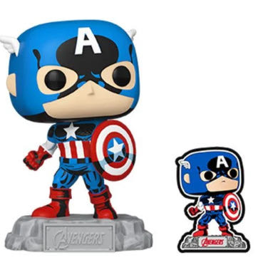 Captain America - Captain America vinyl figure collectible [Barcode 889698701280] - Main Image 3