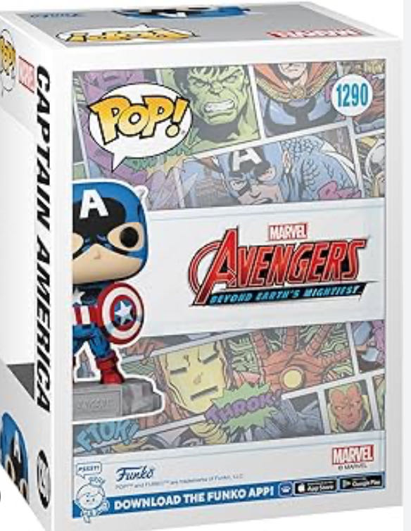 Captain America - Captain America vinyl figure collectible [Barcode 889698701280] - Main Image 4