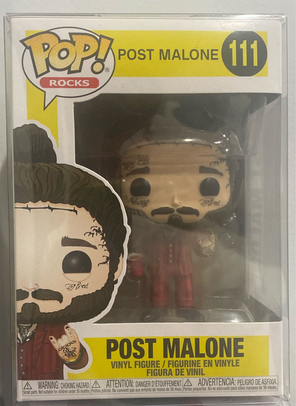 Post Malone - Musicians vinyl figure collectible [Barcode 889698391818] - Main Image 2