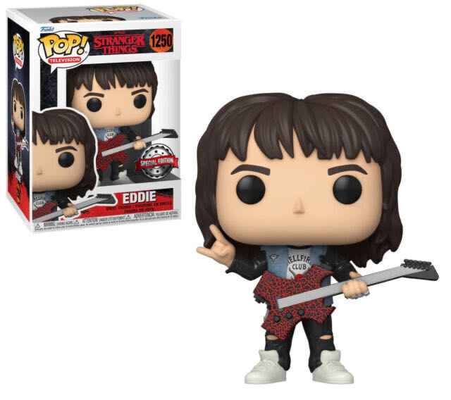 Stranger Things Eddie - Stranger Things vinyl figure collectible [Barcode 889698624008] - Main Image 2