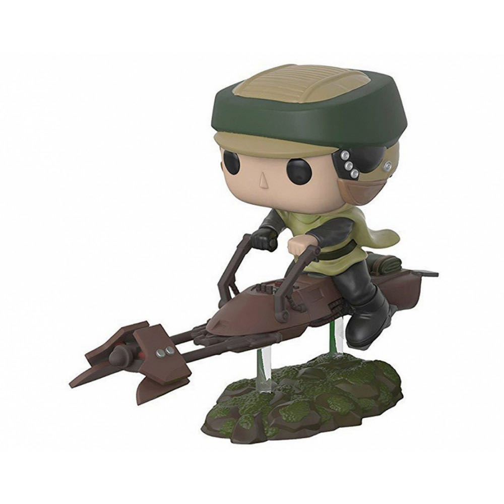 Luke Skywalker With Speeder Bike #229 - Star Wars vinyl figure collectible [Barcode 889698232531] - Main Image 2