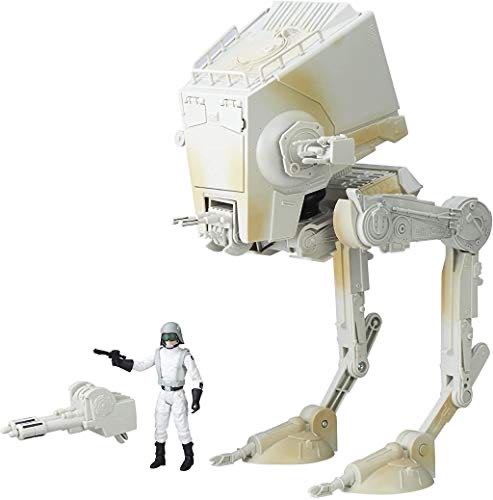 Star Wars Black Series Imperial Atst Walker And Imperial Atst Driver Action Figures  vinyl figure collectible [Barcode 630509536498] - Main Image 1