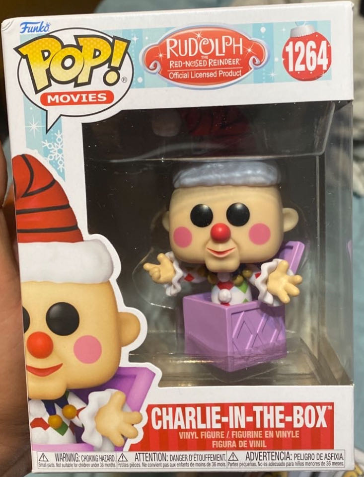 Charlie in the box - Rudolph the Red-Nosed Reindeer vinyl figure collectible [Barcode 889698643412] - Main Image 3
