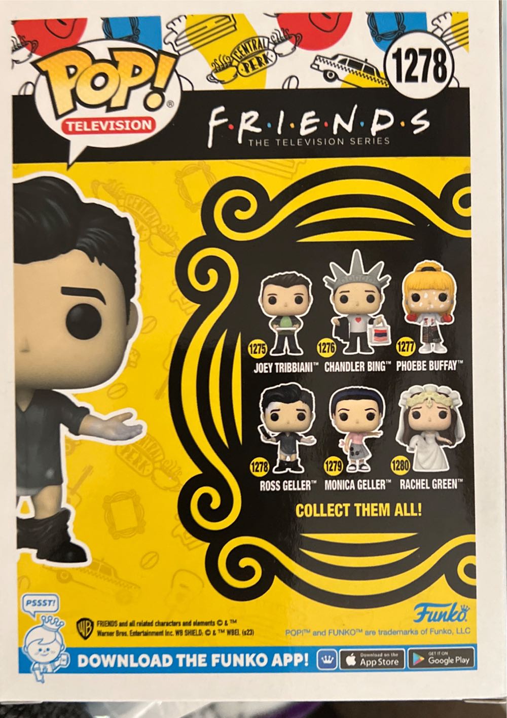 Ross Geller - Friends vinyl figure collectible [Barcode 889698656788] - Main Image 2