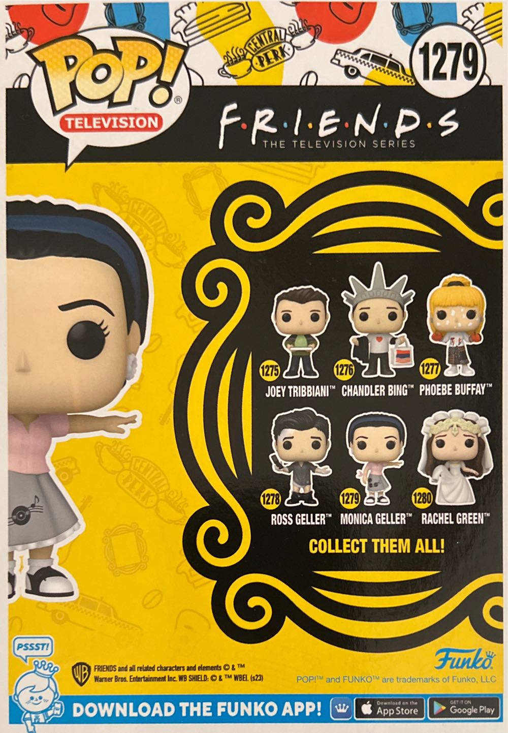 Monica Geller - Friends vinyl figure collectible [Barcode 889698656795] - Main Image 2