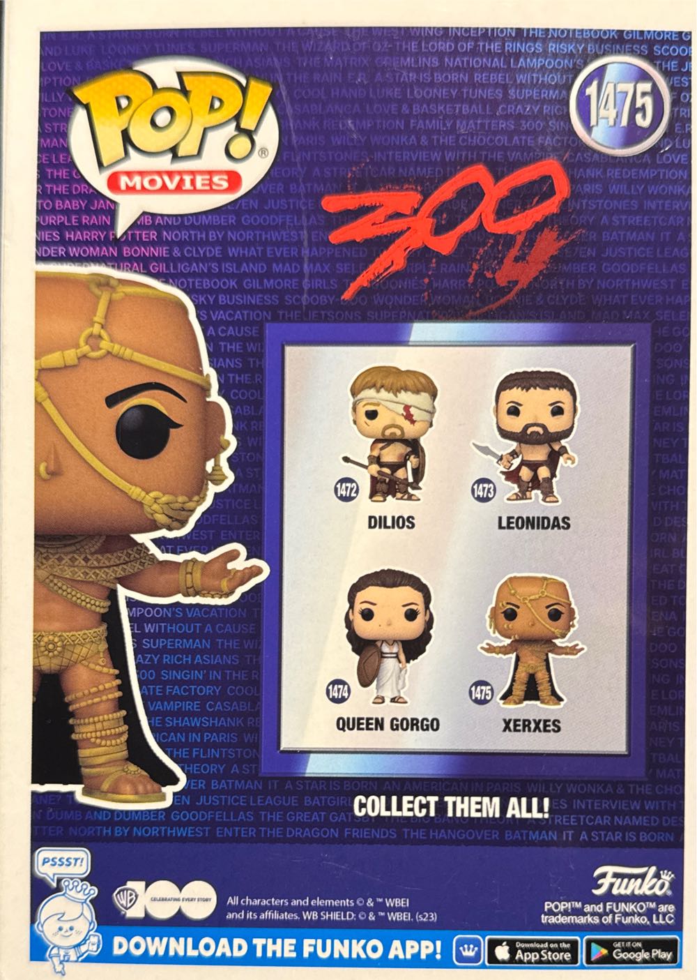 Xerxes - 300 - 1475 - 300 vinyl figure collectible [Barcode 889698724401] - Main Image 4