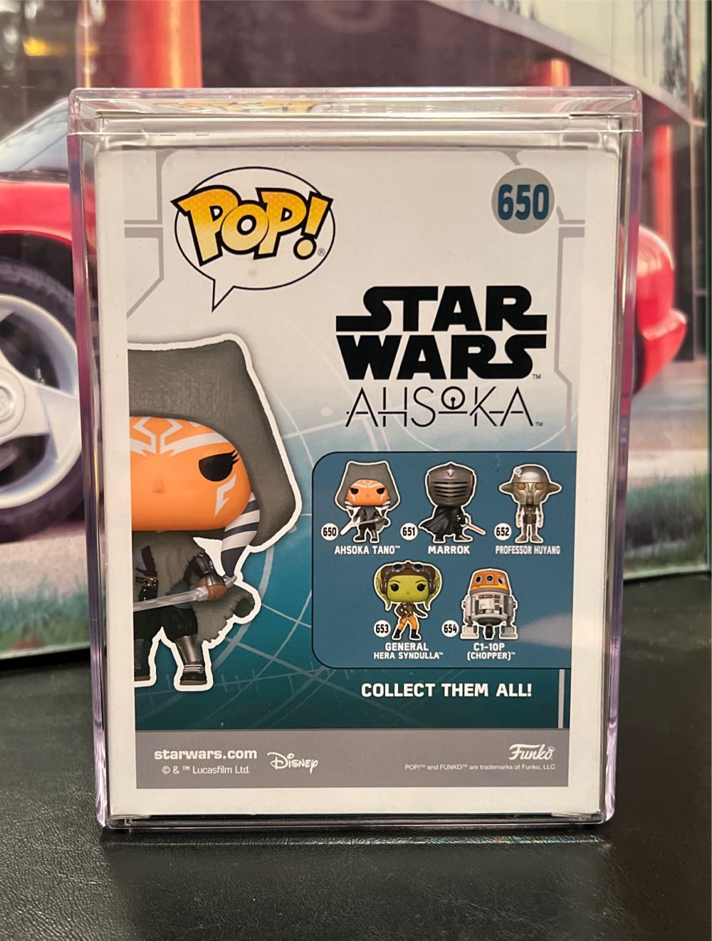 AHSOKA TANO - Star Wars vinyl figure collectible [Barcode 889698721752] - Main Image 2