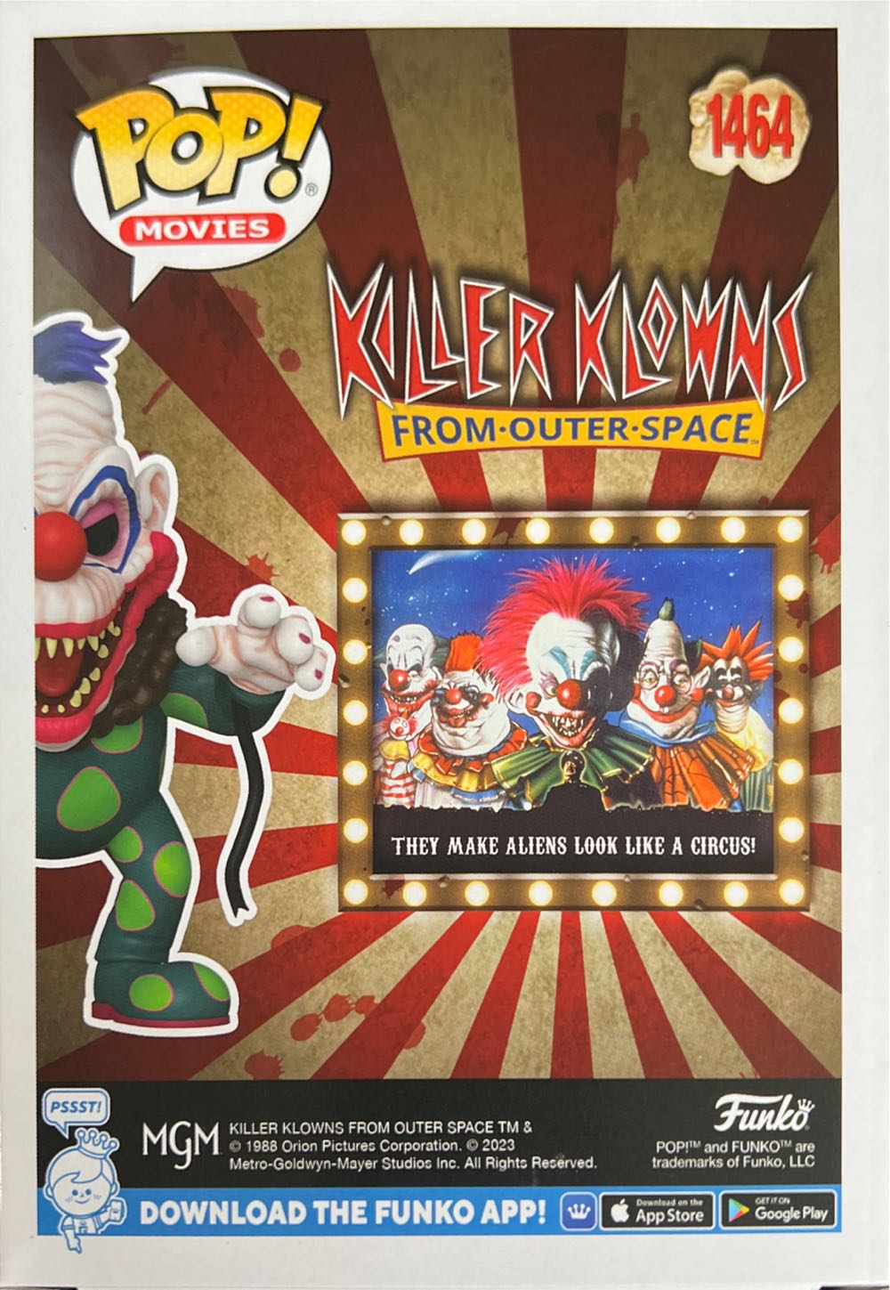 Jojo The Klownzilla  vinyl figure collectible [Barcode 889698747158] - Main Image 2