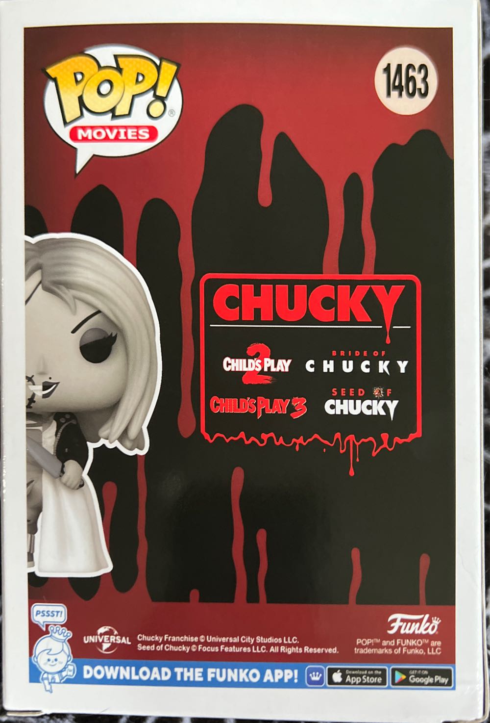 Chucky/Tiffany - Child’s Play vinyl figure collectible [Barcode 889698747059] - Main Image 2