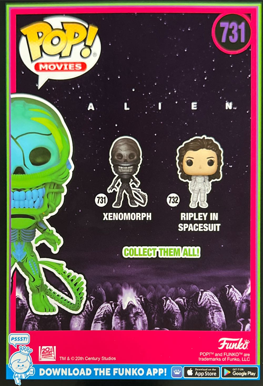 Xenomorph - Alien vinyl figure collectible [Barcode 889698746977] - Main Image 2