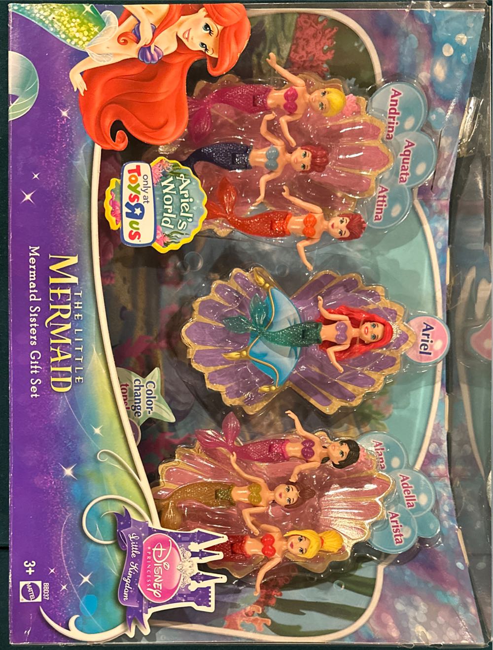 Comprar Princesas Disney Pack 7 Mini Sirenas Por 31.99  vinyl figure collectible [Barcode 746775266424] - Main Image 2