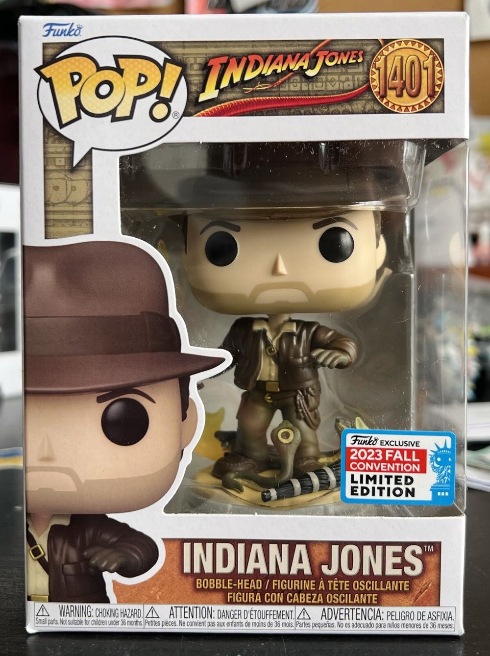 Indiana Jones  vinyl figure collectible [Barcode 889698717557] - Main Image 4