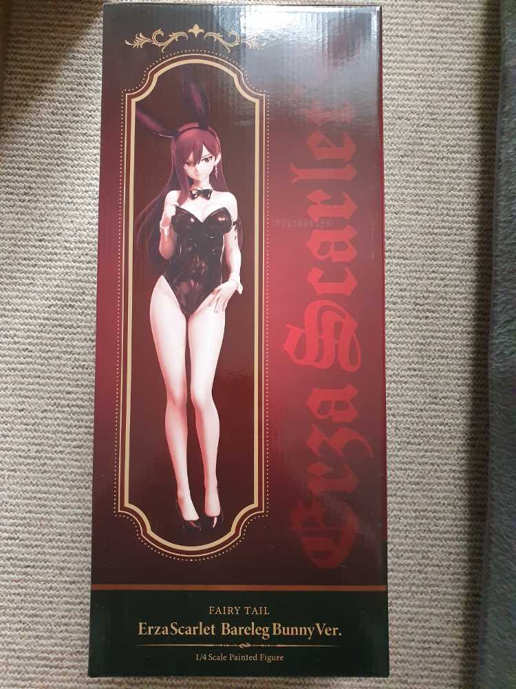Freeing Fairy Tail: Erza Scarlet Bare Leg Bunny Ver. Pvc Figure Multicolor  vinyl figure collectible [Barcode 4570001510915] - Main Image 3