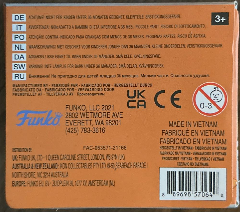 #35 Funko Minis: Star Wars: The Mandalorian: Grogu With Cup - Star Wars: The Mandalorian vinyl figure collectible [Barcode 889698570640] - Main Image 4