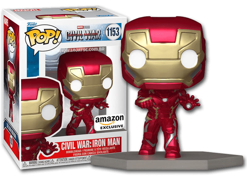 Civil War: Iron Man - Captain America: Civil War vinyl figure collectible [Barcode 889698700986] - Main Image 2
