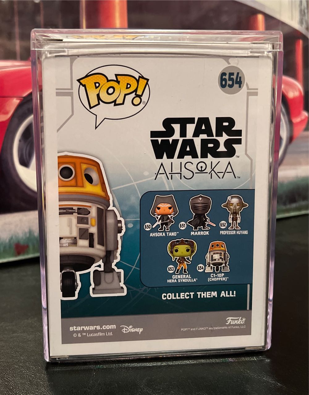 Star Wars - Ahsoka Chopper C1-10P - Star Wars vinyl figure collectible [Barcode 889698721790] - Main Image 2