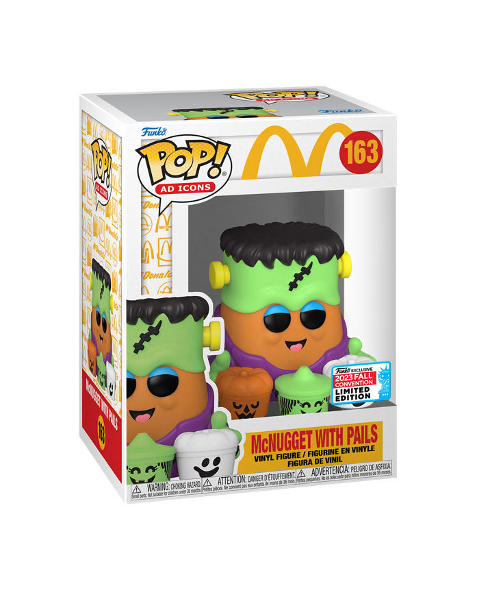 McDonald -163- McNugget with Pails - McDonald vinyl figure collectible [Barcode 889698670487] - Main Image 2
