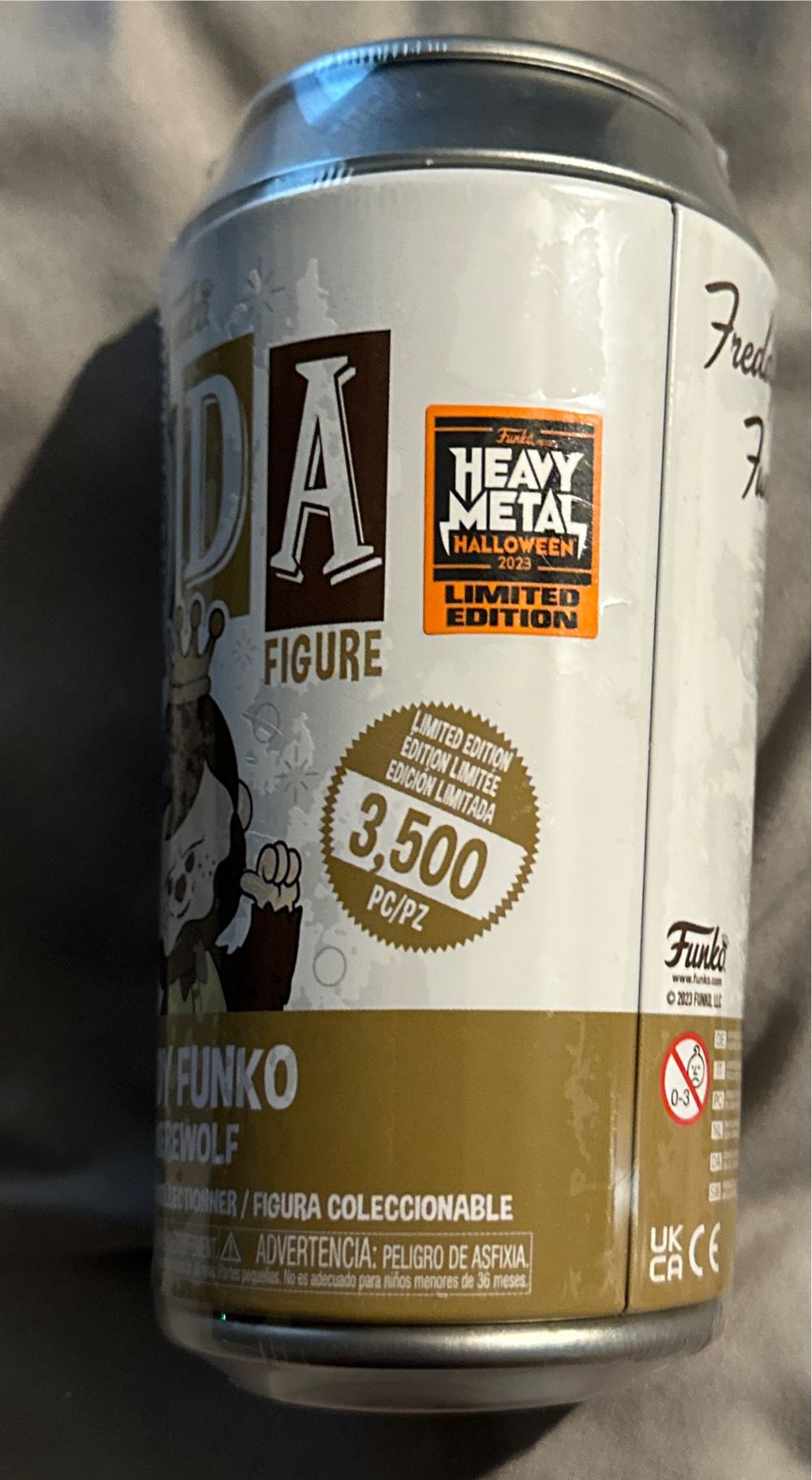 Funko Soda Freddy $13 As (Warewolf) 3500 Pcs Heavy Metal Halloween - Funko vinyl figure collectible - Main Image 2