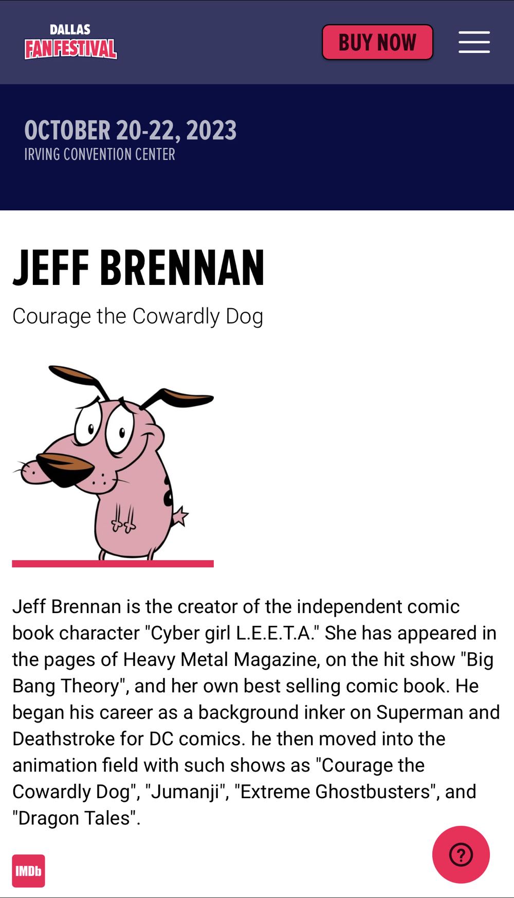 Courage The Cowardly Dog <Flocked>  vinyl figure collectible [Barcode 889698589352] - Main Image 3