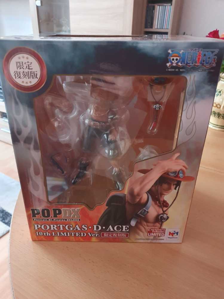 Megahouse One Piece Neo-dx Portgas D. Ace 10th Limited Ver. Portrait Of Pirates Collectible Figure  vinyl figure collectible [Barcode 4535123833878] - Main Image 2