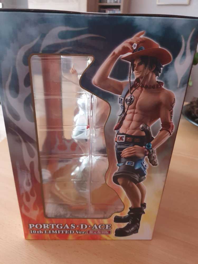 Megahouse One Piece Neo-dx Portgas D. Ace 10th Limited Ver. Portrait Of Pirates Collectible Figure  vinyl figure collectible [Barcode 4535123833878] - Main Image 3