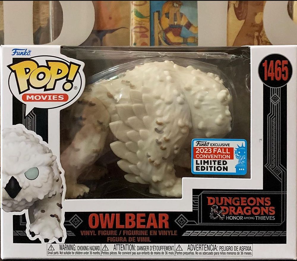 Owlbear - Dungeons & Dragons vinyl figure collectible [Barcode 889698757003] - Main Image 3