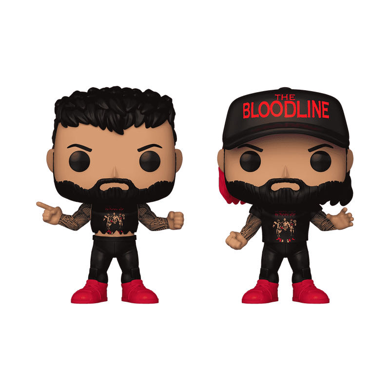 The Usos: Jey Uso & Jimmy Uso 2-pack - WWE vinyl figure collectible [Barcode 889698722827] - Main Image 2