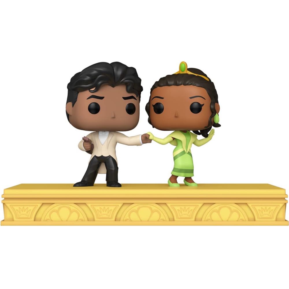 Funko Pop! Moment: Disney 100 - Tiana and Naveen Dancing, Princess Tiana  - Princess and the Frog vinyl figure collectible - Main Image 3