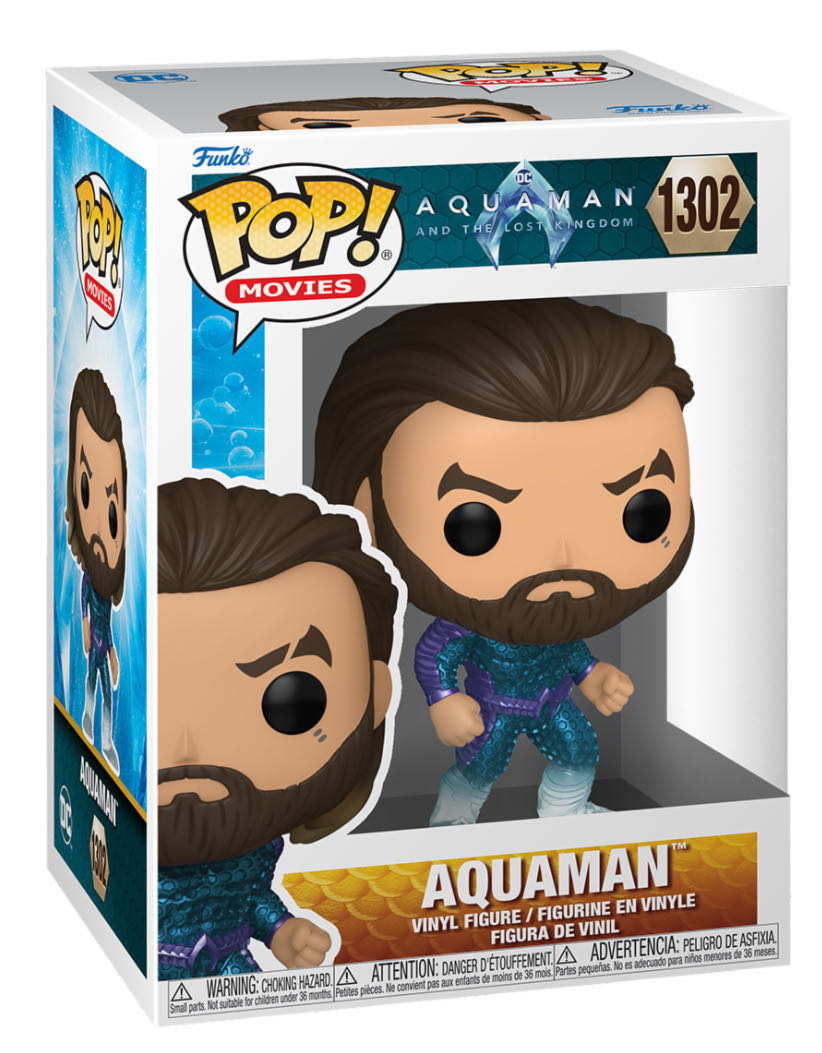 Aquaman  vinyl figure collectible [Barcode 889698675666] - Main Image 2