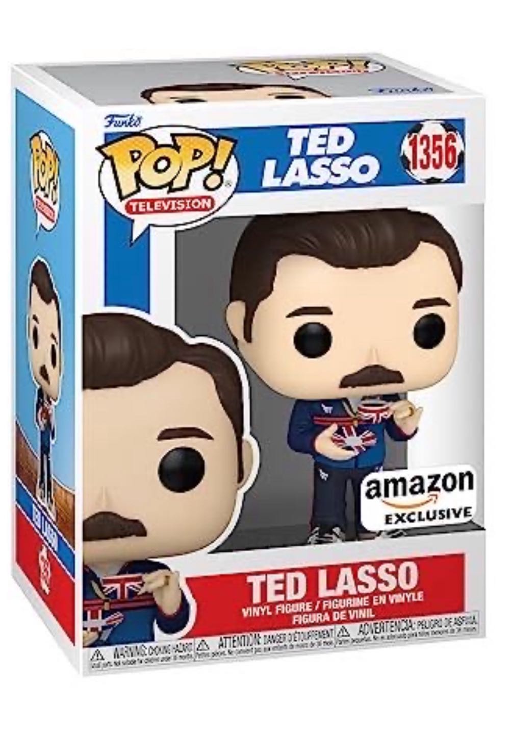 Ted Lasso (with Teacup) - Ted vinyl figure collectible [Barcode 889698664806] - Main Image 2