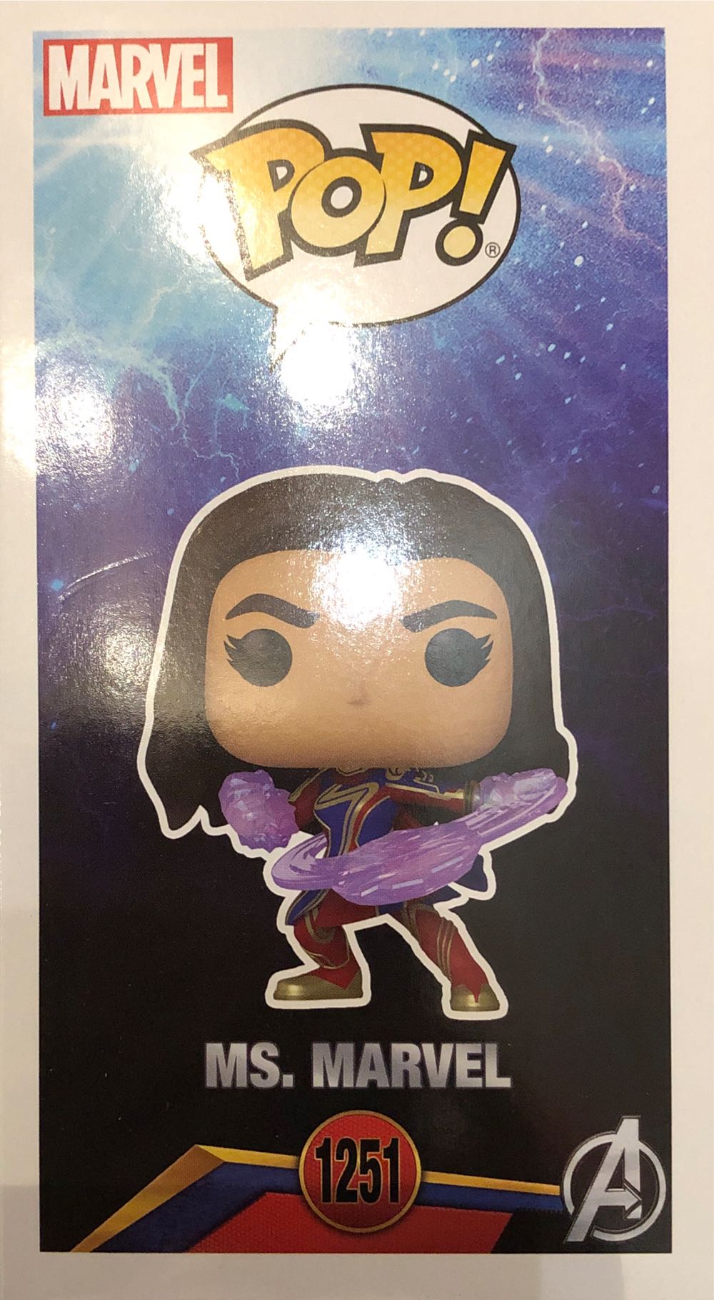 Ms. Marvel  vinyl figure collectible [Barcode 889698682305] - Main Image 2