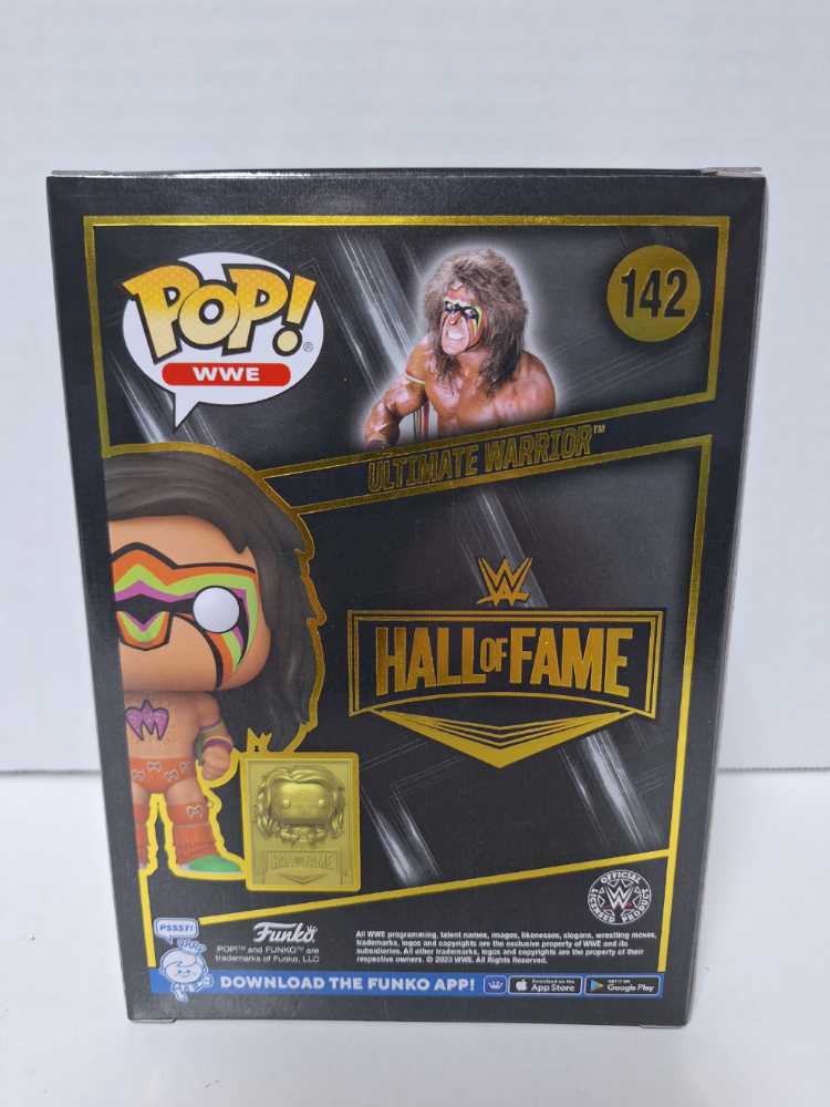 WWE Ultimate Warrior Hall Of Fame - Funko vinyl figure collectible [Barcode 889698745994] - Main Image 2