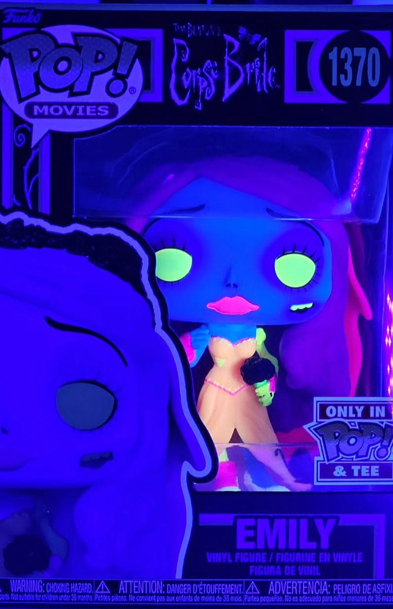 Corpse Bride: Emily Black Light - Corpse Bride vinyl figure collectible [Barcode 889698726993] - Main Image 2