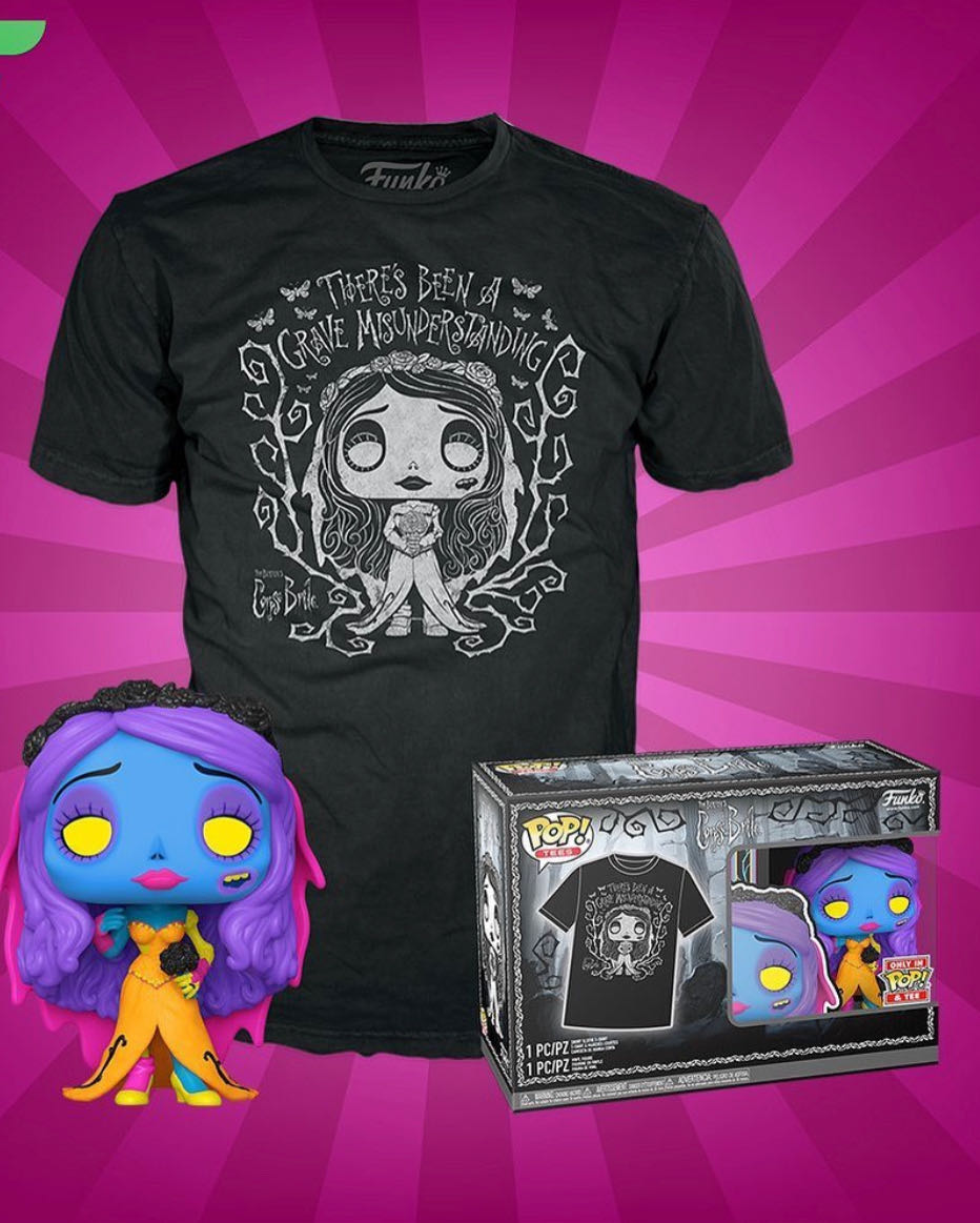 Corpse Bride: Emily Black Light - Corpse Bride vinyl figure collectible [Barcode 889698726993] - Main Image 4