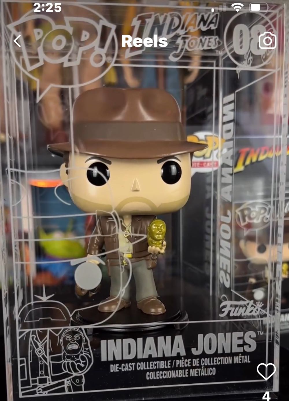 Indiana Jones  vinyl figure collectible - Main Image 3