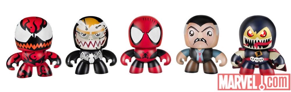 Set Nycc Exclusive Maximum Carnage Mini Muggs Set Spider Man Marvel New Sealed  vinyl figure collectible [Barcode 653569679738] - Main Image 2